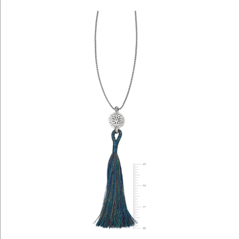 NWOT BRIGHTON Ferrara Medallion with Tassel - Picture 4 of 5